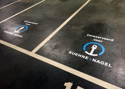 Kuehne Nagel Parking signing